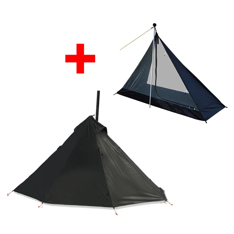 Top Lander 1 Person Camping Hot Tent