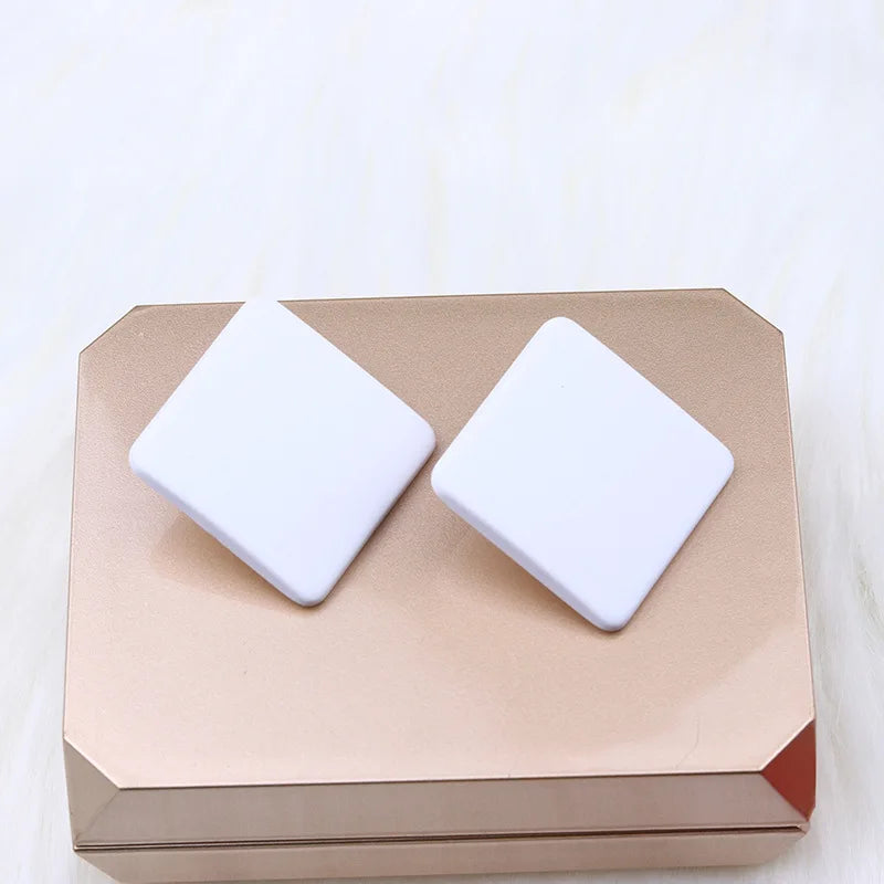 Acrylic Square Stud Earrings