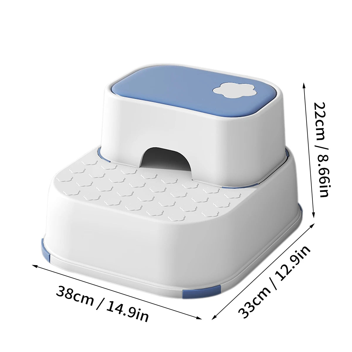 Kid Bathroom Non Slip Step Stool