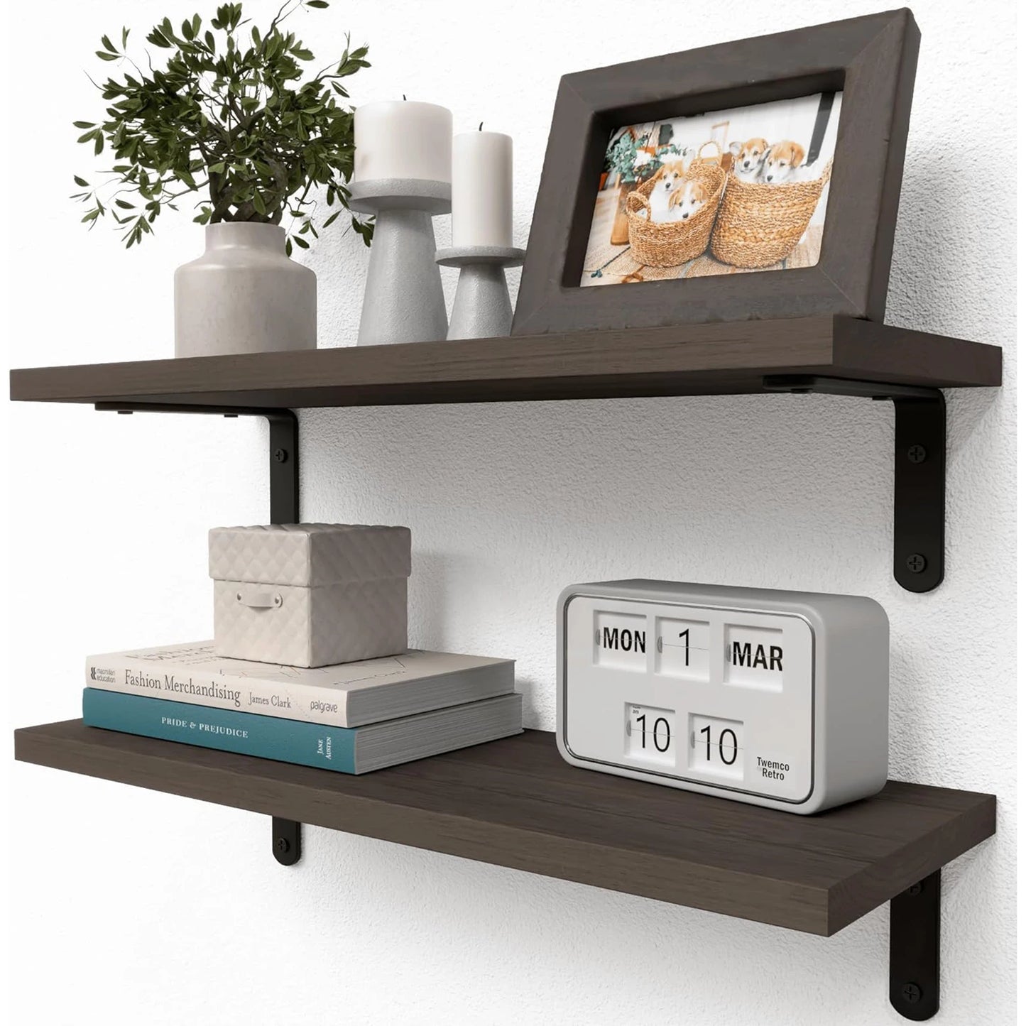 Wooden Wall Floating Shelves