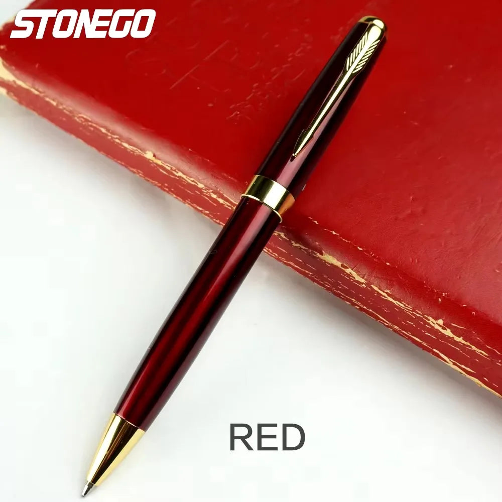 STONEGO Capless Metal Chrome Twist Ballpoint Pen