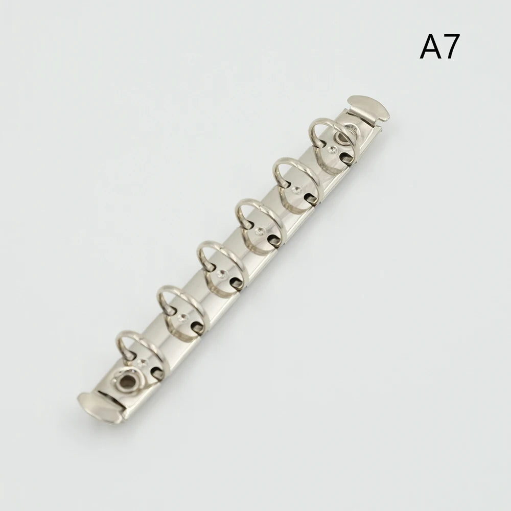 A4 B5 A5 A6 A7 B7 Loose-Leaf Spiral Notebook Metal Clip Ring