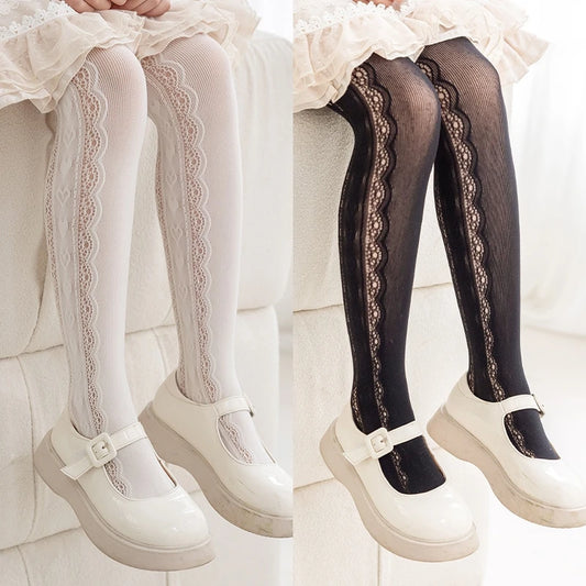 Thin Breathable Baby Girl Tights