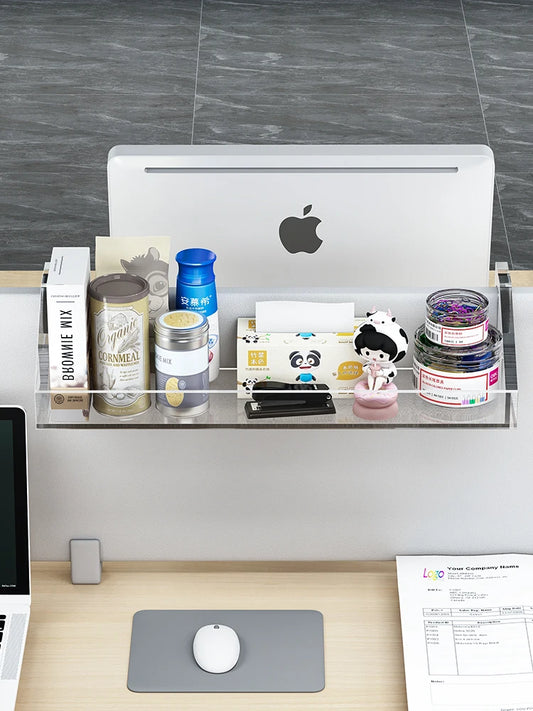 Hook-On Desk Organizer Shelf