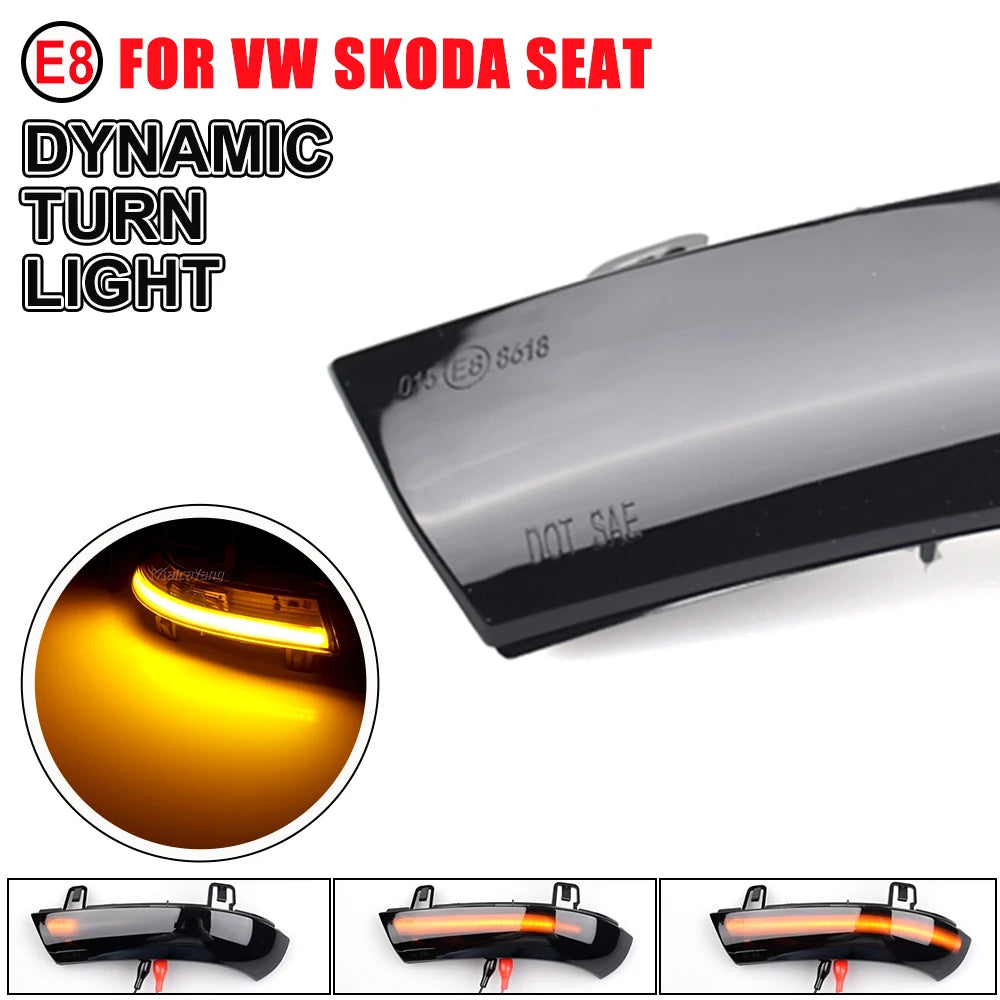 LED Dynamic Turn Signal Light For VW Passat