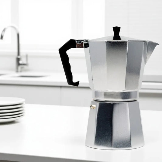Classic Aluminum Moka Pot Espresso Maker