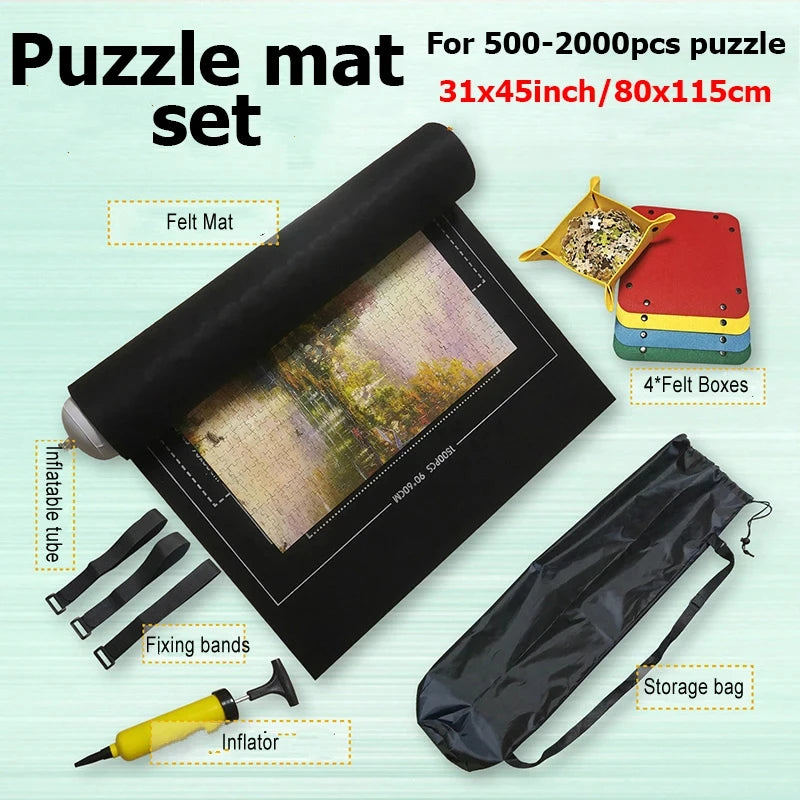 Puzzle Storage Blanket