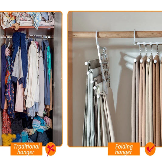 5-Tier Space Saving Pants Hanger
