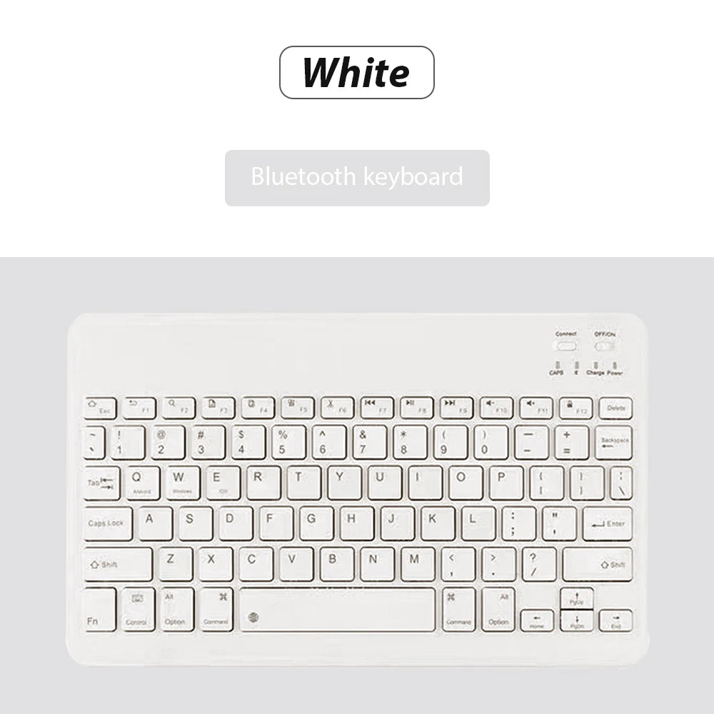 Bluetooth Wireless Keyboard & Mouse Combo for Tablets, Phones & Computers