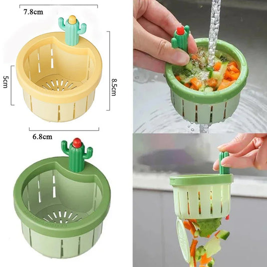 Cactus Kitchen Sink Filter Basket