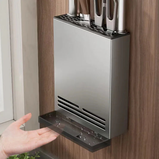 Wall-Mounted Kitchen Storage Rack