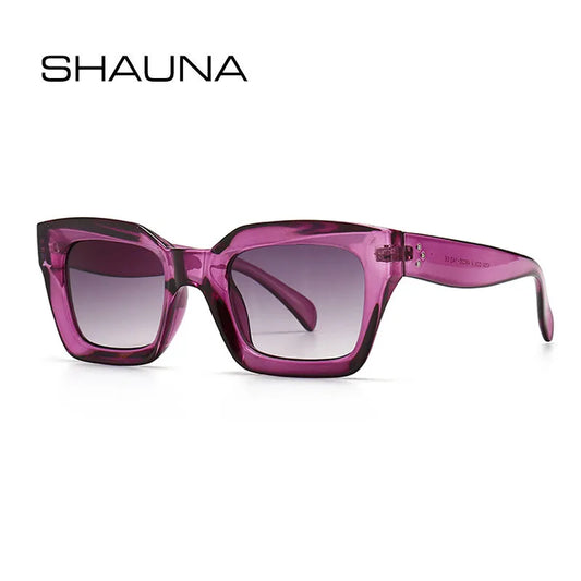 SHAUNA Square Sunglasses UV400