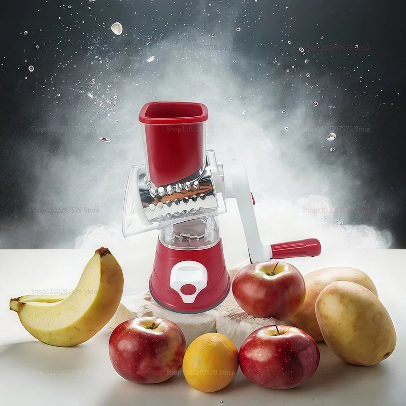 Multifunctional Vegetable Slicer and Cheese Shredder