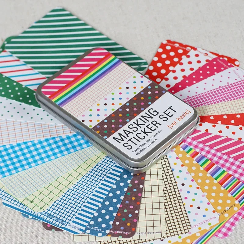 Korean Kawaii Stationery Marking Tape Craft Stickers