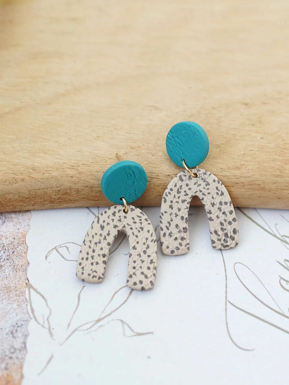 Bohemian Vintage Earthy Tone Earrings