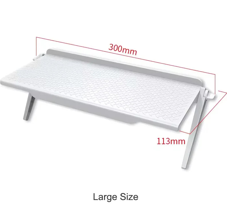 Adjustable Monitor Top Display Shelf