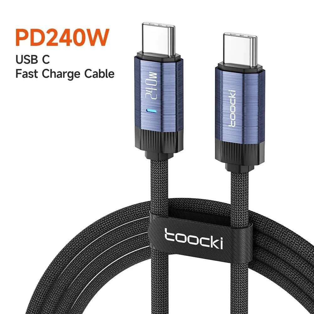 Toocki 240W Type C to USB Super Fast Charging
