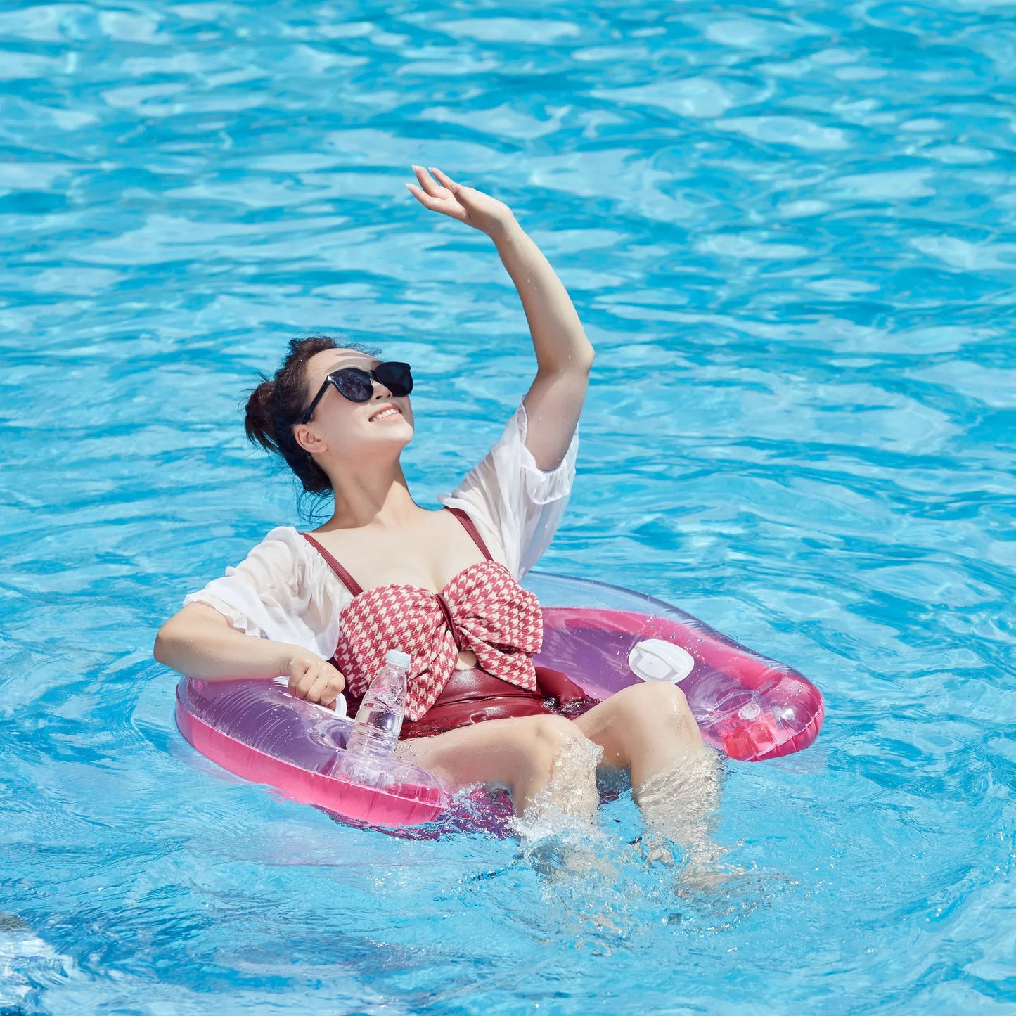 ROOXIN Water Hammock Inflatable Swim Mattress