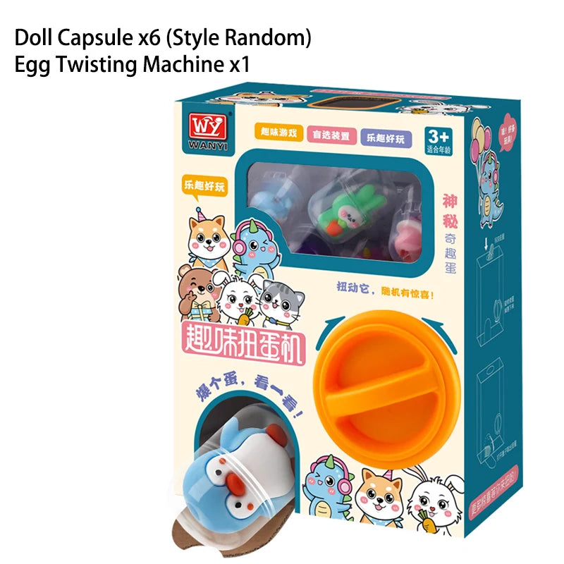 Random Capsule Egg Twisting Machine Toy