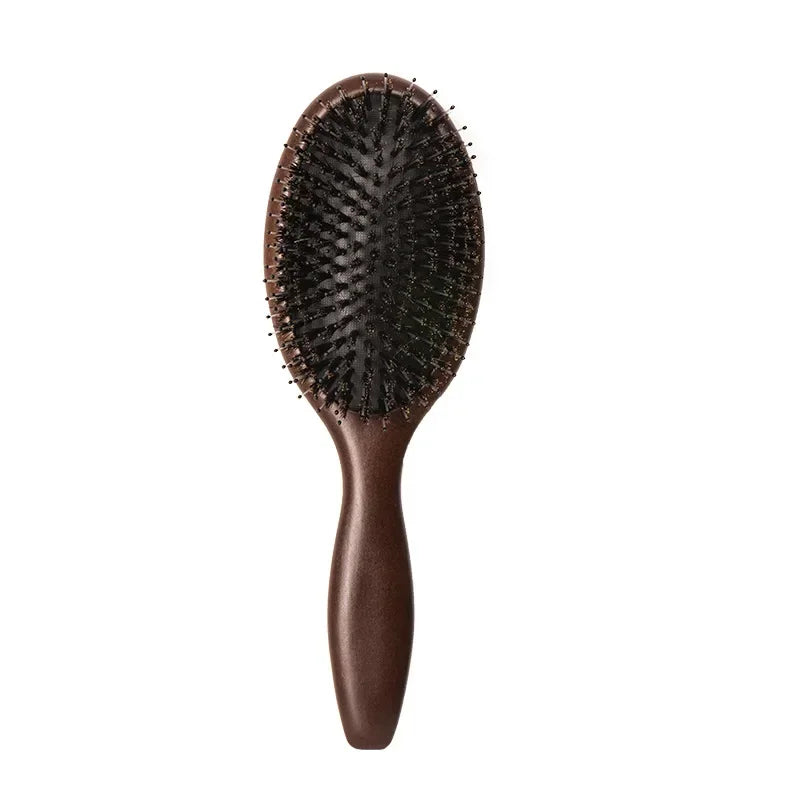 Wood Massage Hair Brush Comb