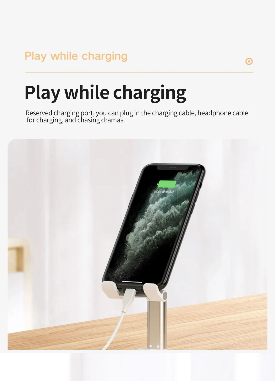 Desk Mobile Phone Holder Stand For IPhone