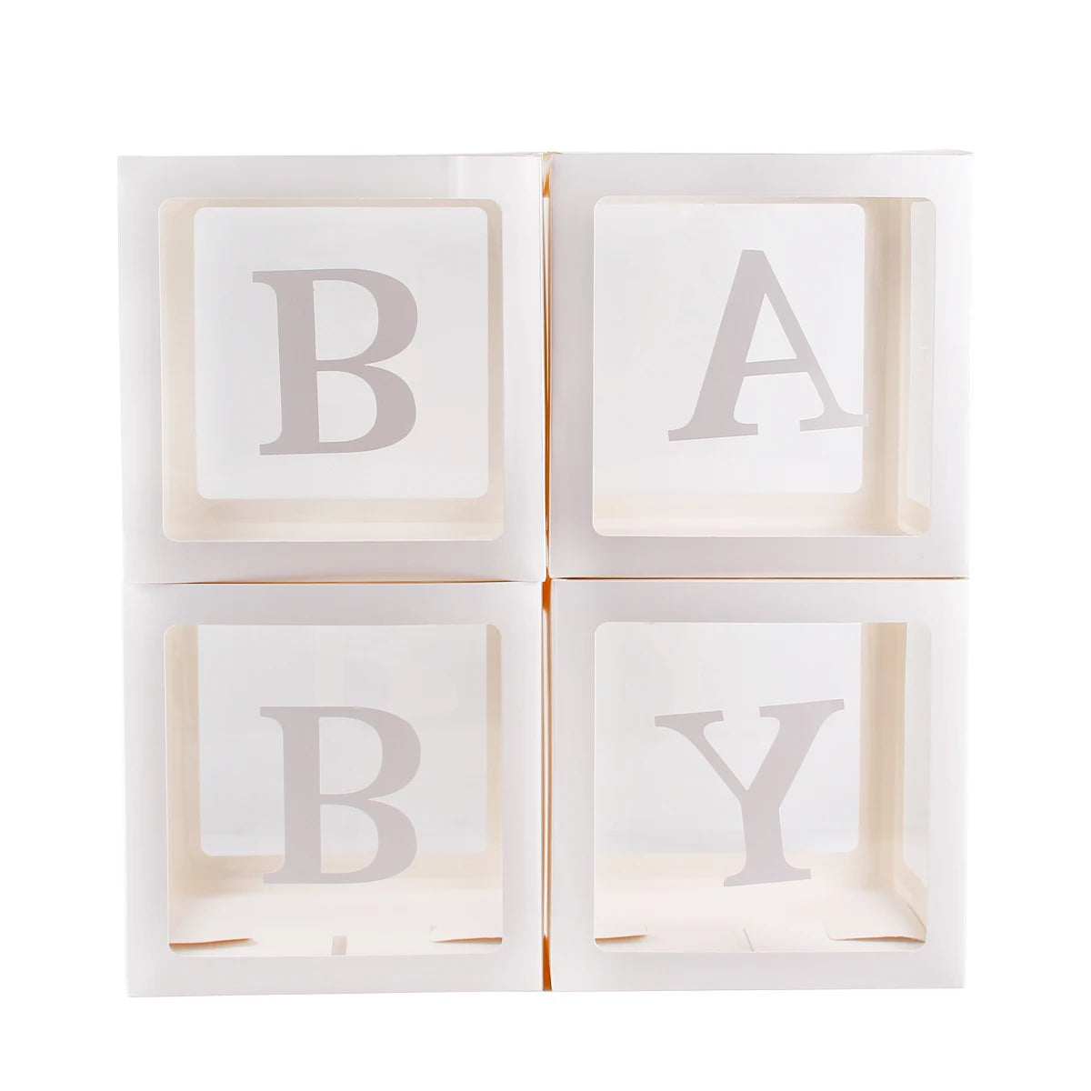 25cm BABY Letter Box Balloon Boxes