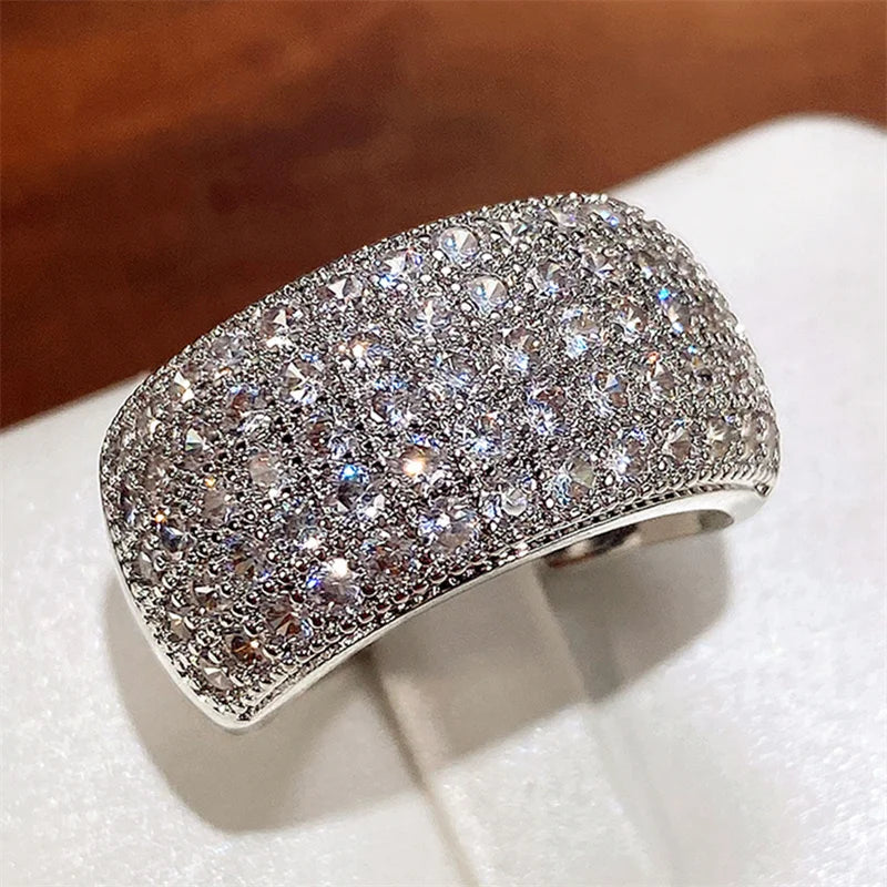 Huitan Cubic Zircon Ring