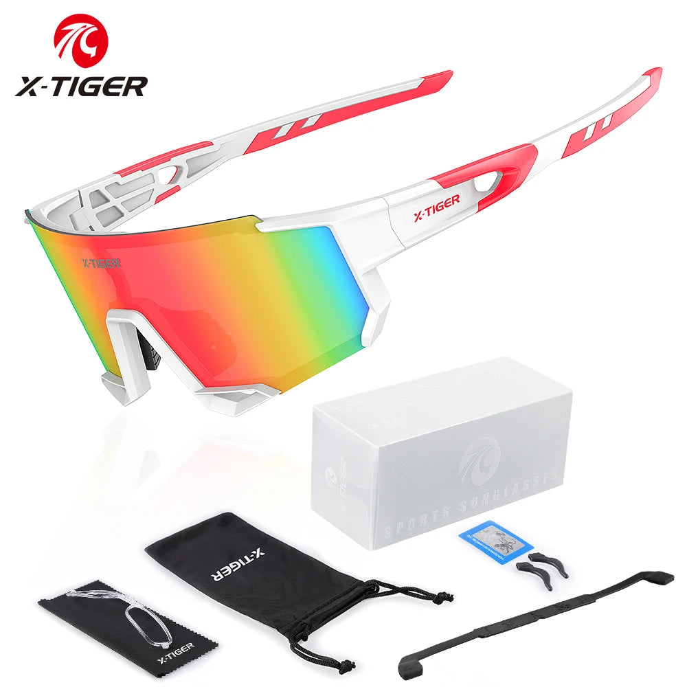 X-TIGER Adult Polarized Cycling Glasses