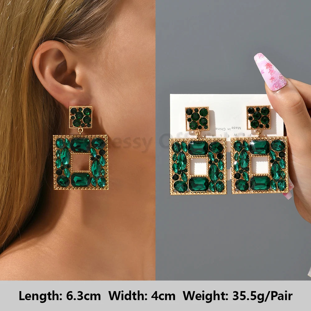 Classic Crystal Earrings