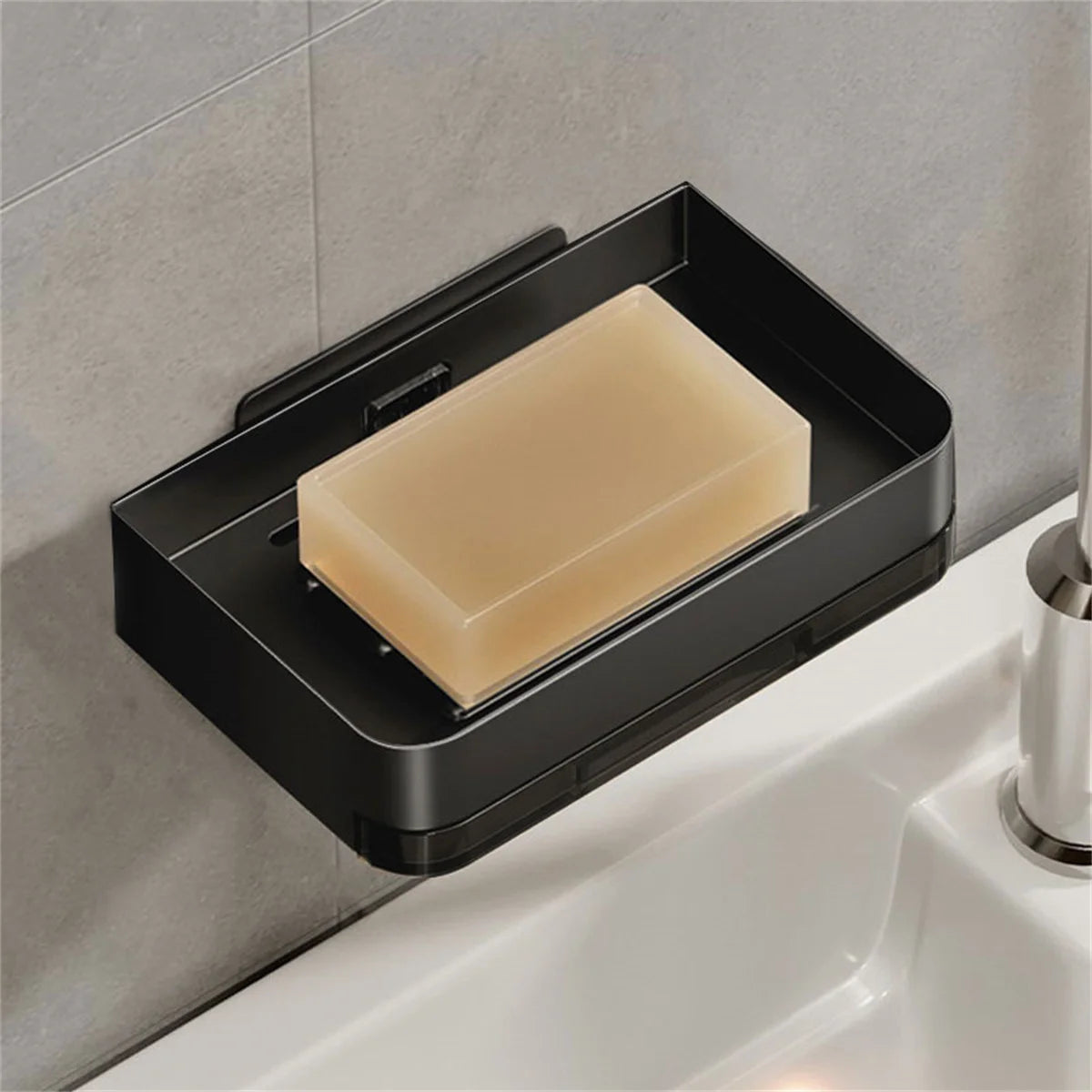 Wall-Mounted Bathroom Soap Dish