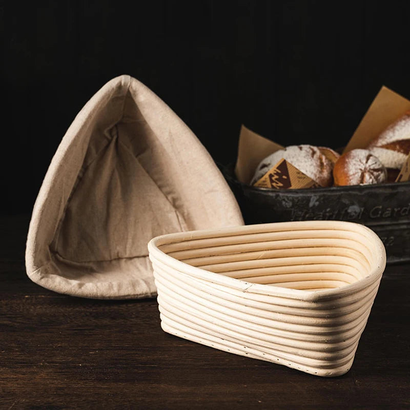 Banneton Set or Bread Tools Optional Natural Rattan Basket