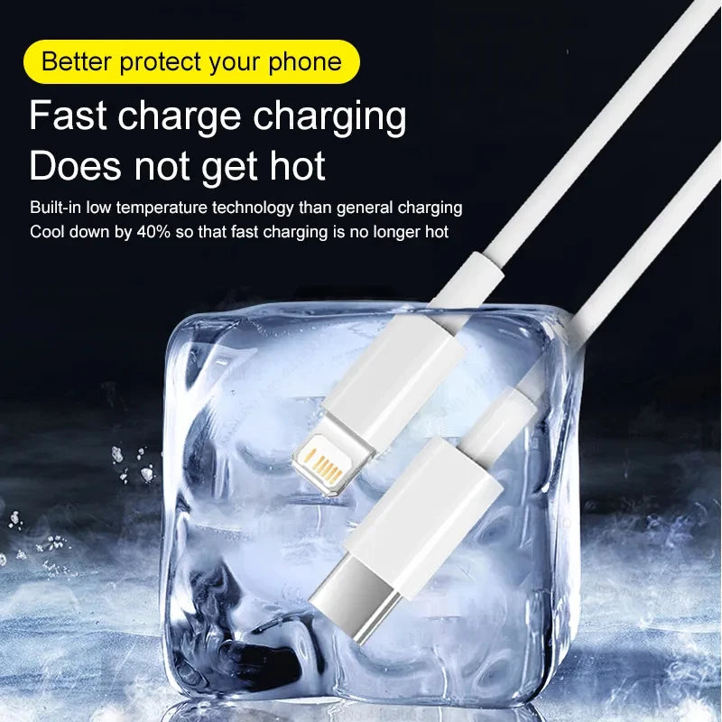 35W Fast Charging Cable For Apple iPhone