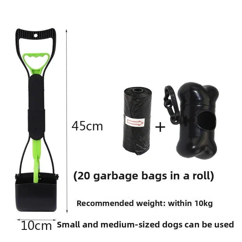 Long Handle Dog Pooper Scooper – Pet Waste Cleaning Tool