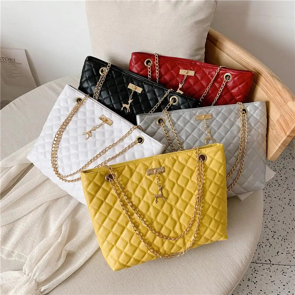 PU Leather Women Shoulder Bag