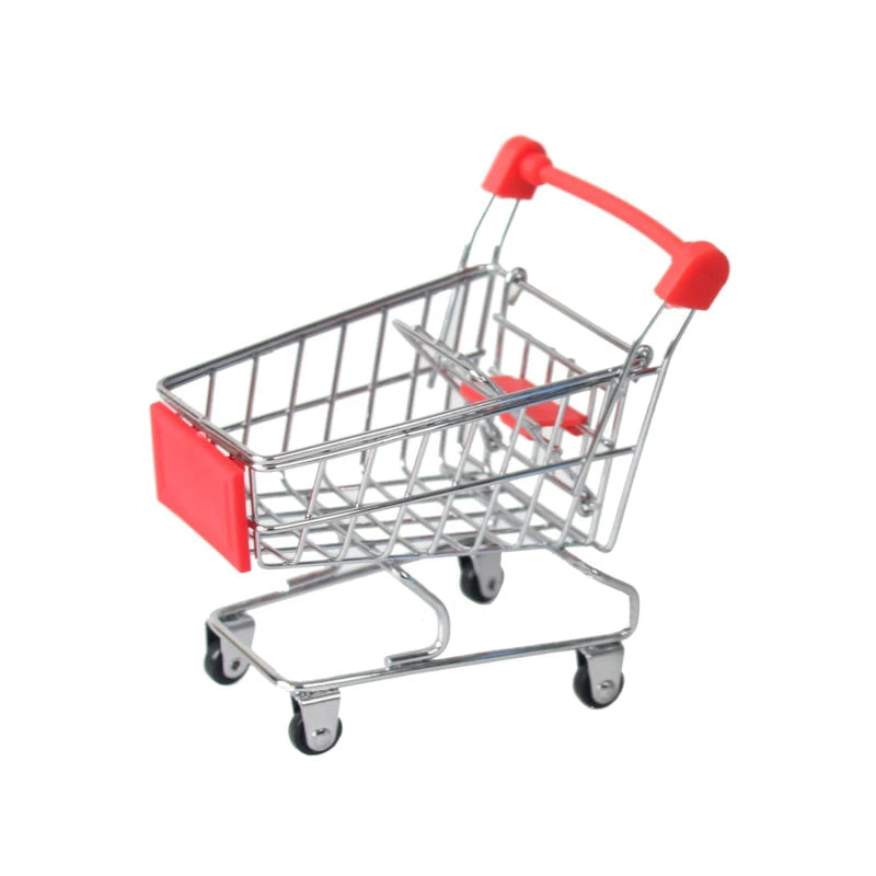 Mini Supermarket Shopping Trolley