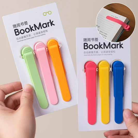 Silicone Page-Marker Bookmarks Set
