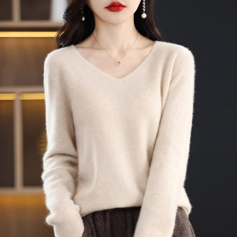 100% Pure Wool Cashmere Sweater