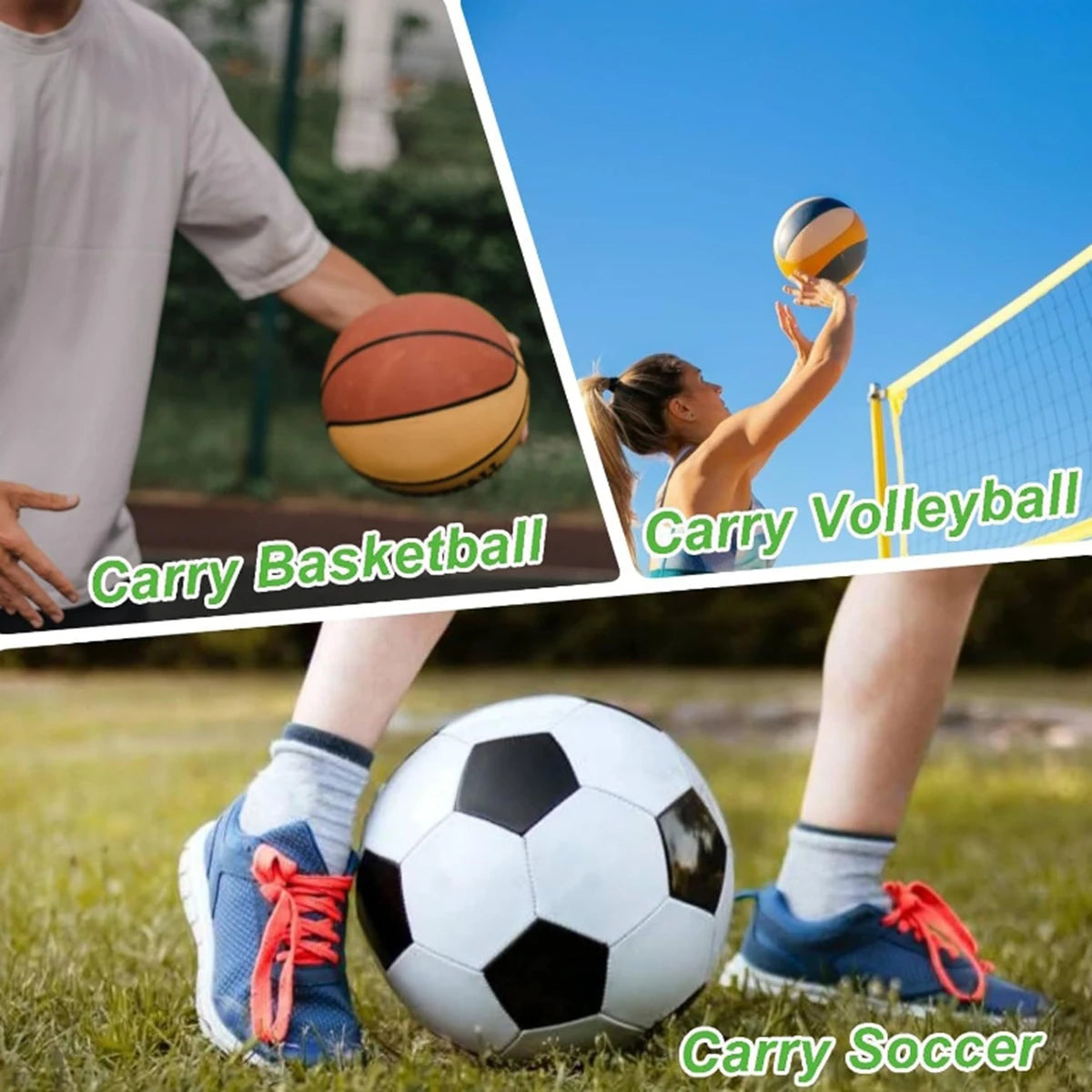 Portable Basketball Net Bag