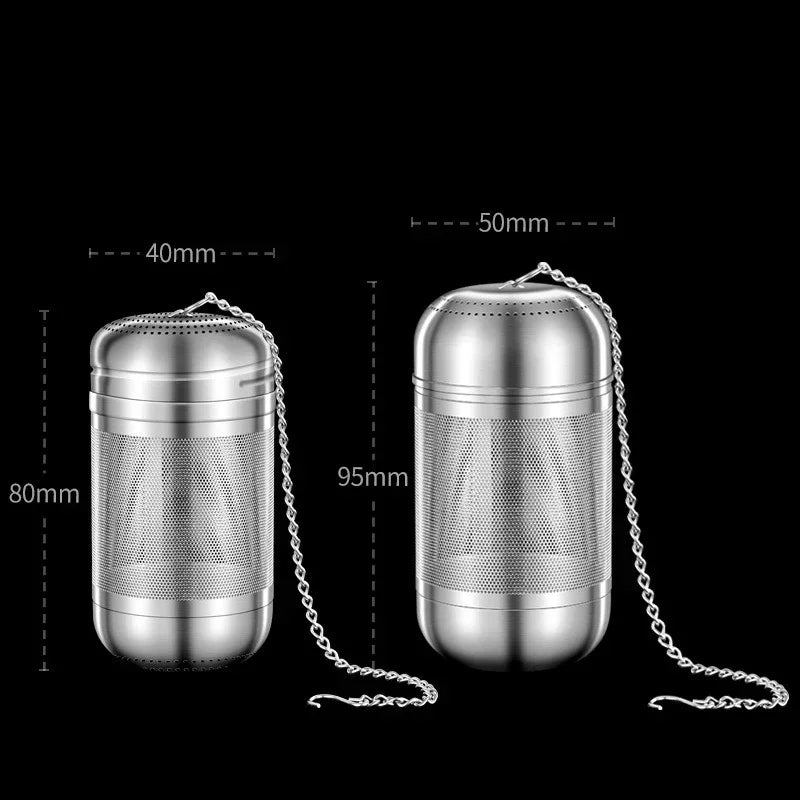 Stainless Steel Tea Infuser & Spice Strainer Ball