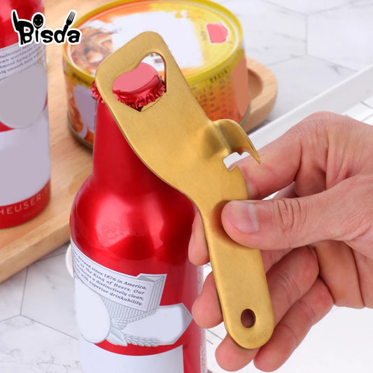 Stainless Steel Multi-Function Beer Bottle Opener