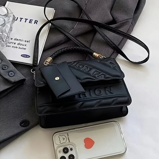 Women’s Quilted Shoulder & Crossbody Bag