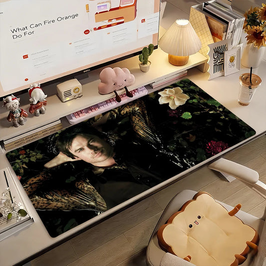 Damon Salvatore Non-Slip Extended Mouse Pad