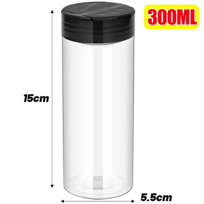 Plastic Spice Jar Seasoning Storage Bottle