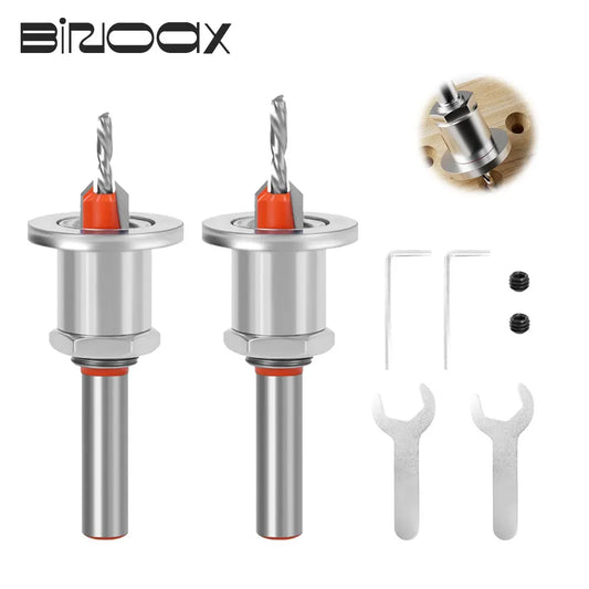 Adjustable Countersink Drill Bits