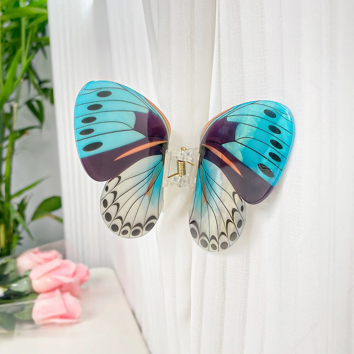 Muweordy Simulation Butterfly Hair Claw Clip