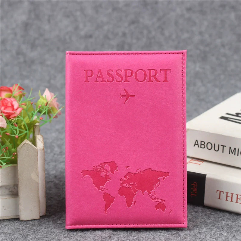 PU Leather Passport Cover