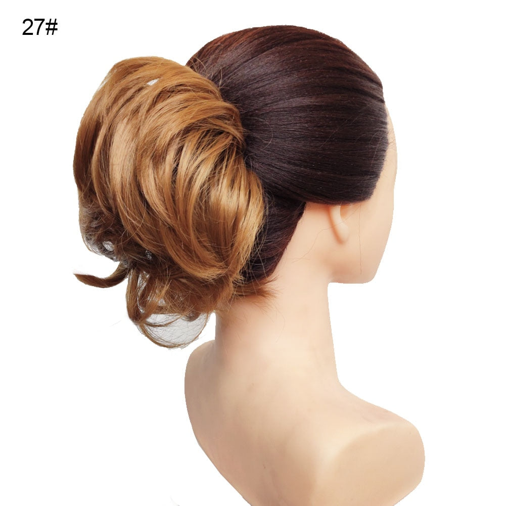Jeedou Messy Bun Chignon Donut Hair Pad