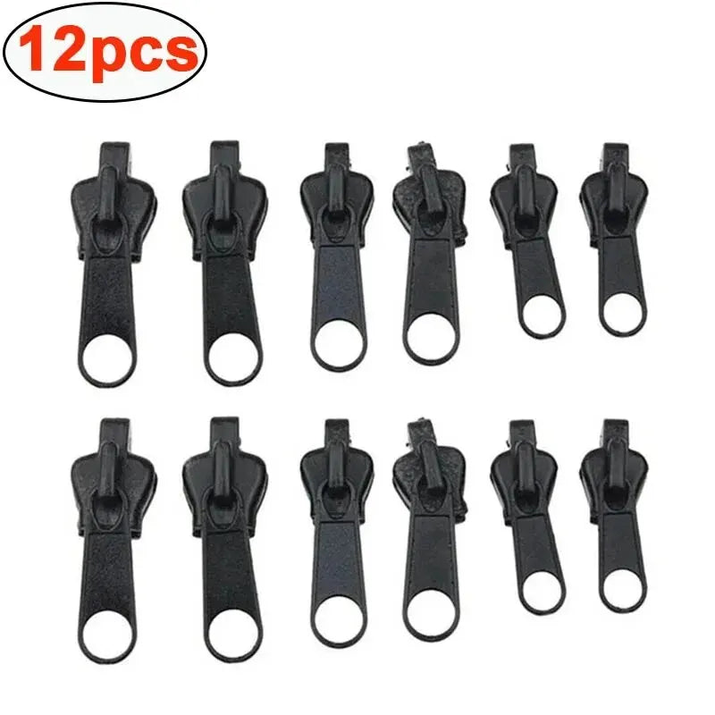 Universal Instant Zipper Repair Kit – 6 Piece Replacement Zip Sliders