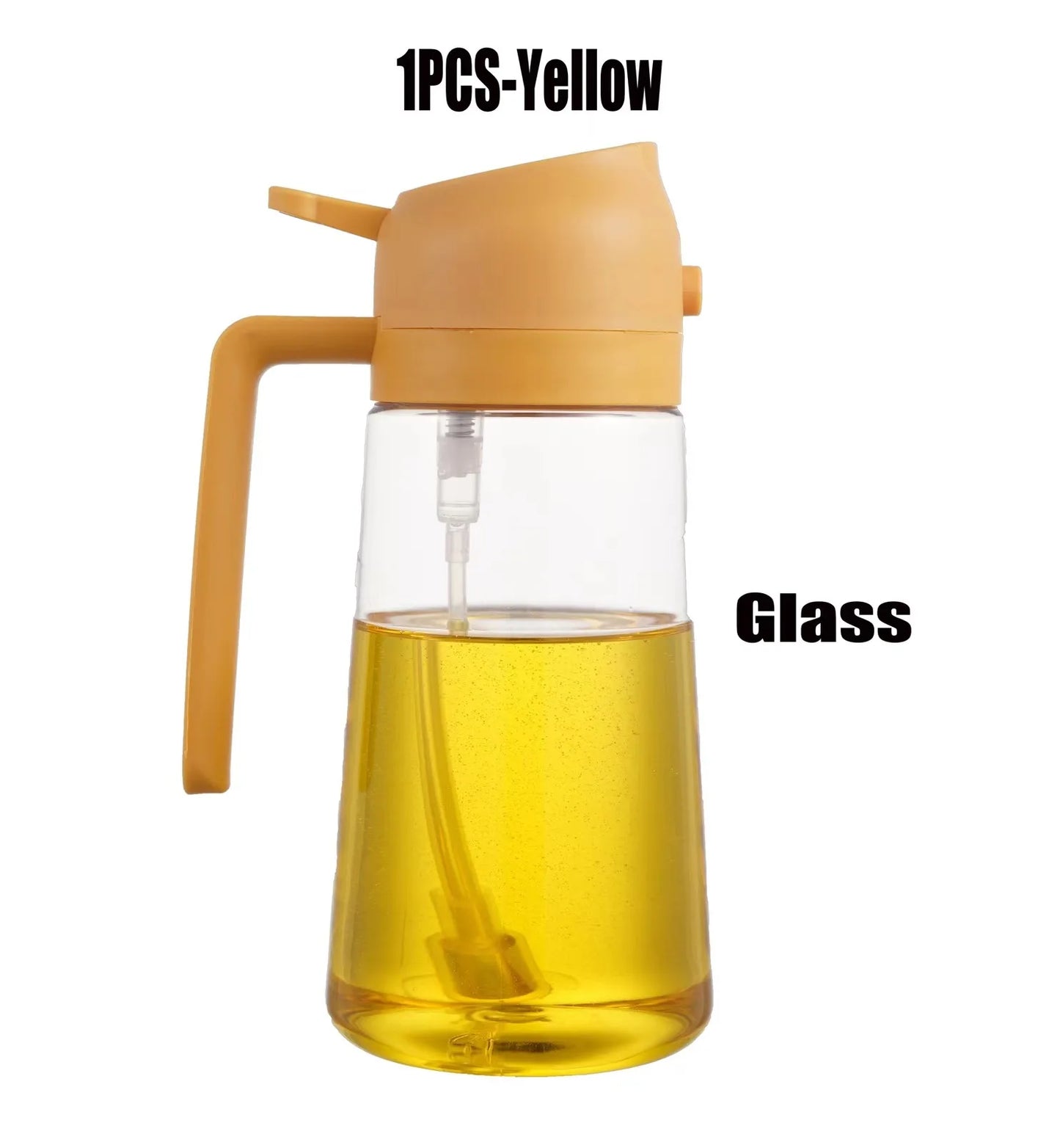 2in1 500ml Glass Oil Sprayer