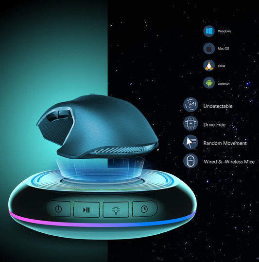 Rechargeable Mouse Mover with Timer